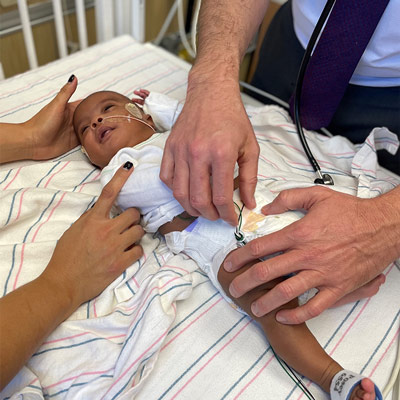 Baby Jaxon Becomes 10th Patient to Receive Revolutionary Pea-Sized Device to Close Hole in Heart