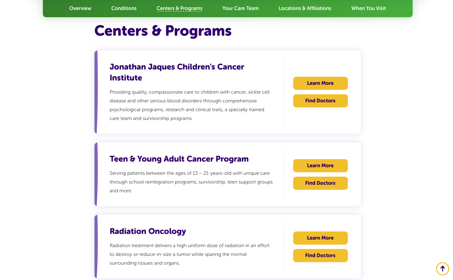 Centers & Programs