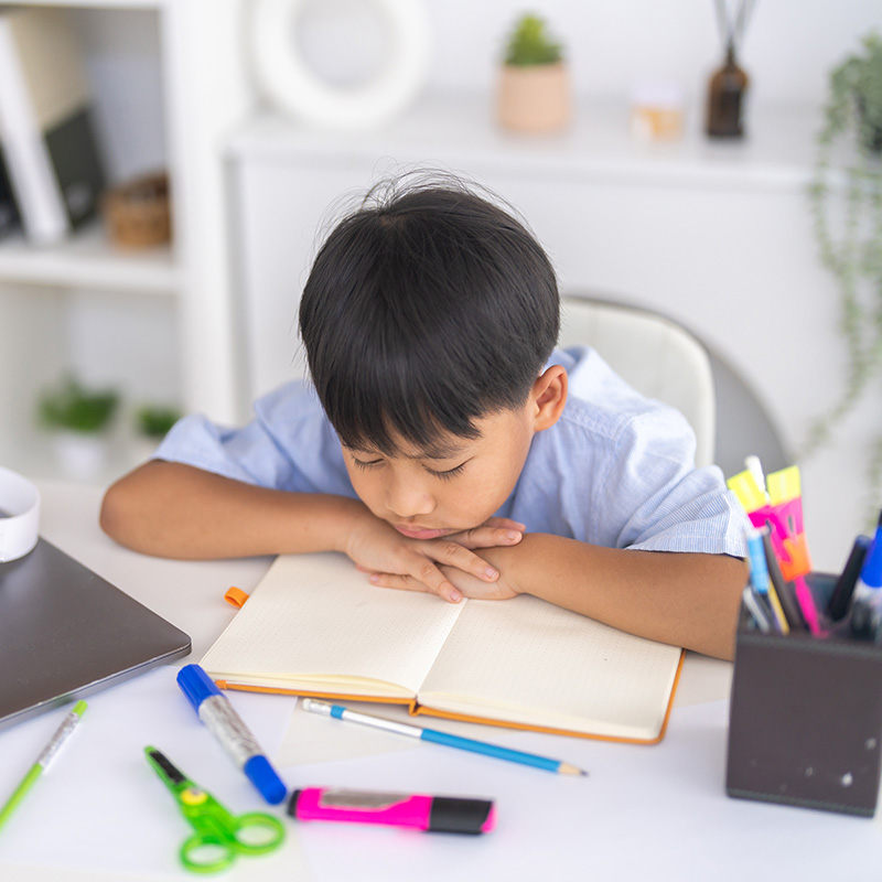 child unmotivated to do homework
